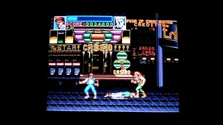 Return of Double Dragon Super Famicom 1CC CRT Gaming