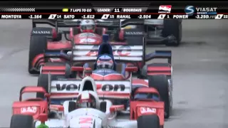 Indycar 2015. Round 8. Detroit. Race 2 [Part 2]