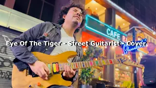 Eye Of The Tiger - Street Guitarist - Damian Slazar - Survivor - Cover