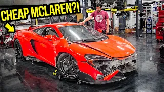 I Bought A Wrecked $400,000 Mclaren 675LT Because I'm A COMPLETE IDIOT (They Told Me NOT TO BUY IT)
