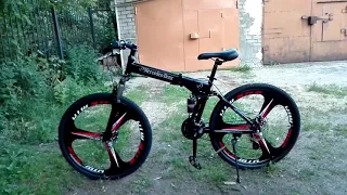 Велосипед на литых дисках 26 колёса обзор складная рама