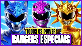 TODOS 40 POWER RANGERS ESPECIAIS ORDENADOS POR TEMPORADA (SEXTO RANGER)