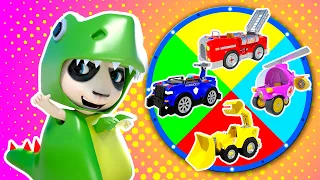 ¿Qué coche de color elegir? | Dibujos animados para niños | Dolly y Amigos