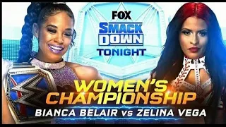 Bianca Belair vs Zelina Vega - WWE Smackdown 06/08/21 en Español