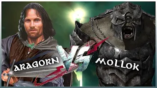 ARAGORN vs MOLLOK (9 Round) | Dagor Hero Savaşları