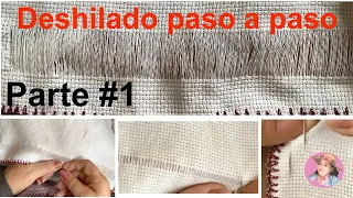 Aprendiendo hacer deshilado paso a paso #623-parte 1