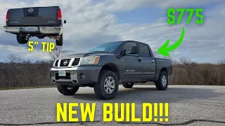 Installing a CHEAP Exhaust on My NEW Nissan Titan *SOUNDS AMAZING*