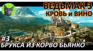 Ведьмак 3 Кровь и вино #3 - Брукса из Корво Бьянко (полное прохождение без комментариев)