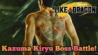 Yakuza: Like a Dragon - Kazuma Kiryu Boss Battle