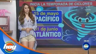 Pronóstico del clima: 9 de mayo | Aclimátate con Yanet García | Hoy