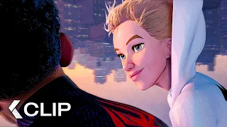 SPIDER-MAN: Across the Spider-Verse Clip - Miles and Gwen are falling in Love (2023)