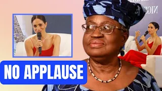 NO APPLAUSE! Meghan Lost It As Dr Ngozi Okonjo-Iweala Humiliated Her At Women In Leadership Event