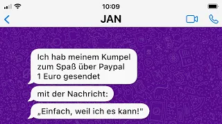 25 EXTREM PEINLICHE WhatsApp CHATS!