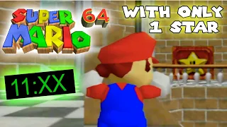 Beating Mario 64 In LESS than 12 Minutes