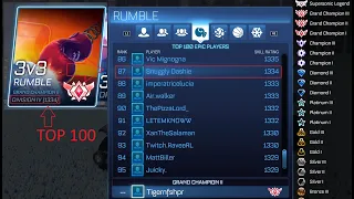 Psyonix Top 100 Lists Are Wrong In Rocket League