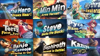 Todos los Trailers de los once DLC de Ultimate/Super Smash Bros Ultimate/Master Game