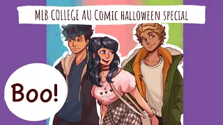 [Comic] MLB College AU by Beahppy - Halloween Special (Alya's Snapchat)