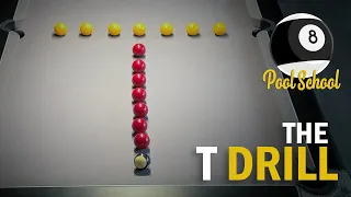 Pool Practice Drill - The T Drill | Pool School