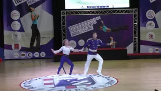 ALEKSEEV Dmitry TIKHONOVA  Ekaterina Zagreb 2016 World Masters RR Main Class PLACE 5