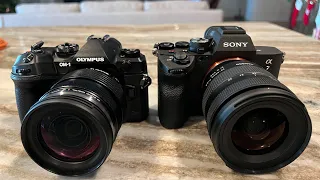 Olympus OM-1 Compared to Sony A74 (in a few key areas to me)