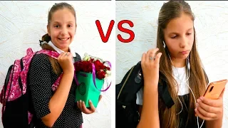 1 КЛАСС VS 6 КЛАСС Back to school скетч