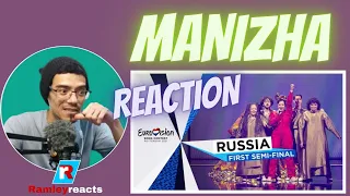 Reaction🎵Manizha - Russian Woman - LIVE - Russia 🇷🇺 - First Semifinal Eurovision 2021 |Ramley Reacts