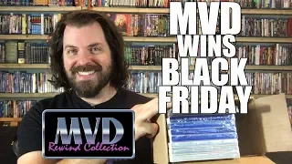 MVD Entertainment Wins Black Friday! (MVD Rewind Collection Sale Haul)