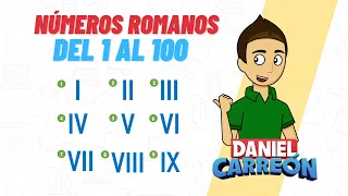 NÚMEROS ROMANOS DEL 1 AL 100 Super Facil - Para principiantes