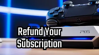 How to get a refund on playstation plus subscription | PS5 2024