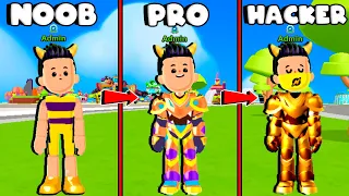 ADMIN NOOB vs ADMIN PRO vs ADMIN HACKER en PK XD 🐸 SIMBA