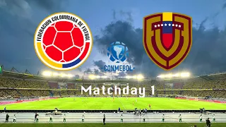 Colombia vs Venezuela / Matchday 1 / CONMEBOL 2026 World Cup Qualifier