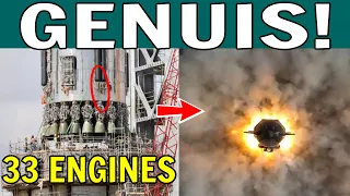 SpaceXs Genius solution to save Starship 33 Raptor Engines Will chill Your Mind!