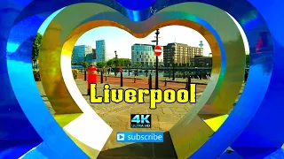 Liverpool 🇬🇧 England: Walking Tour around Royal Albert Dock - PART 2  [4K]