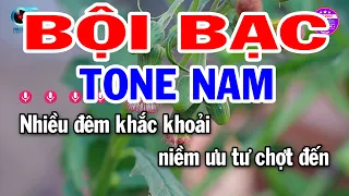 Karaoke Bội Bạc Tone Nam ( Si Thứ ) Nhạc Sống Rumba Mới 2023 | Tạp Hóa Karaoke