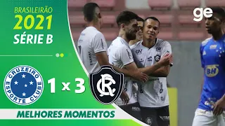 CRUZEIRO 1 X 3 REMO | MELHORES MOMENTOS | 32ª RODADA BRASILEIRÃO 2021 | ge.globo