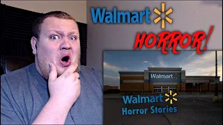 3 True Scary Walmart Horror Stories (Mr. Nightmare) REACTION!!!