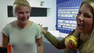 Ada Hegerberg presented with 2017 BBC Women's Footballer of the Year award