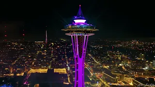 Seattle Space Needle New Years 2022