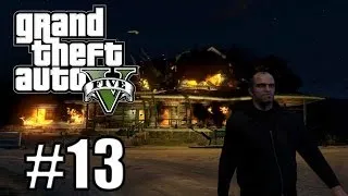 Прохождение Grand Theft Auto 5 (GTA V) -  Незнакомцы и Ледяной лабиринт (№13) xbox 360