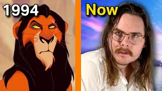 disney animated villains, then vs. now