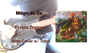 Mägo de Oz- Fiesta Pagana (Bass Cover w/ Play Along Tabs)