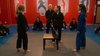Cobra Kai Season 5 - Kim Da-Eun‘s Training (Pick up stick, stop her, HIT HARDER) Tory vs Devon