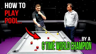 This is how 6 TIME WORLD CHAMPION, MICK HILL plays pool. #billiards #8ballpool #ultimatepool #8ball