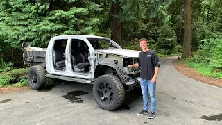 Rebuilding a wrecked Tacoma TRD - Part 3