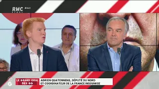 Adrien Quatennens, député du nord LFI passe le Grand Oral - Les Grandes Gueules RMC