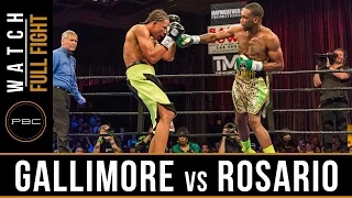 Rosario vs Gallimore FULL FIGHT: April 29, 2017 - PBC on FS1