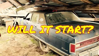 Rescued 1975 Lincoln Continental Old Start