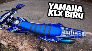 SUNMORIAN PAKE YAMAHA KLX BIRU | #wr155 #wr155r #Motovlogindonesia #yamaha #trabas #yamahawr155r