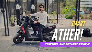 ATHER 450X now at KOCHI | Smart scooter REVIEW | Techy tips malayalam