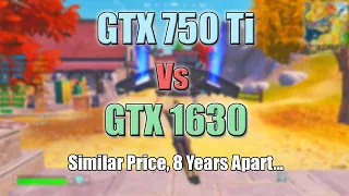 GTX 750 Ti Vs GTX 1630 - $150 in 2014 Vs $150 in 2023